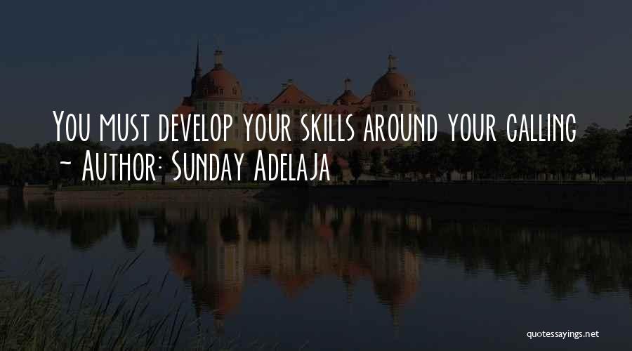 Sunday Adelaja Quotes: You Must Develop Your Skills Around Your Calling