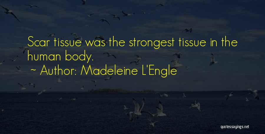 Madeleine L'Engle Quotes: Scar Tissue Was The Strongest Tissue In The Human Body.