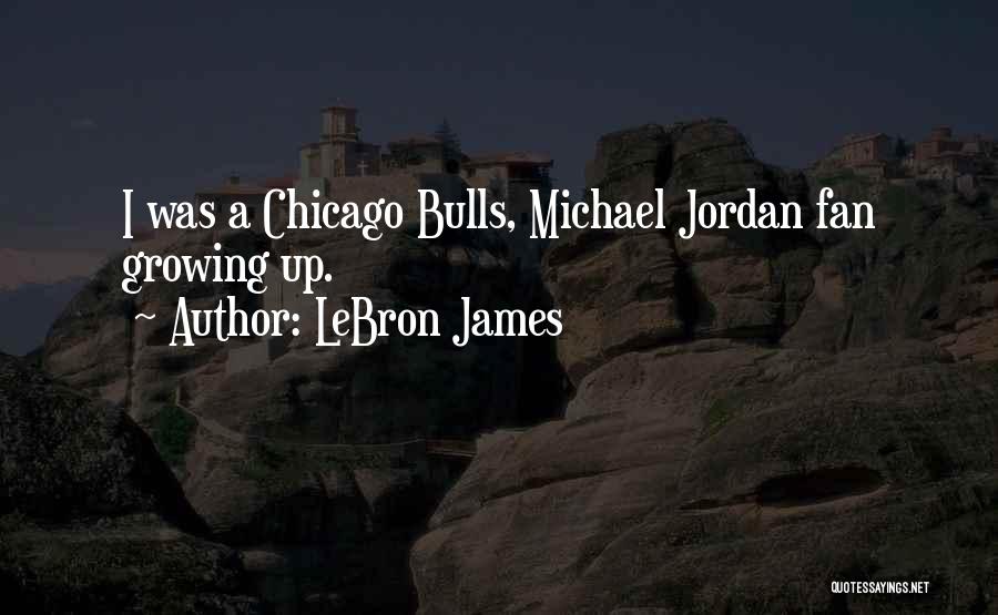 LeBron James Quotes: I Was A Chicago Bulls, Michael Jordan Fan Growing Up.