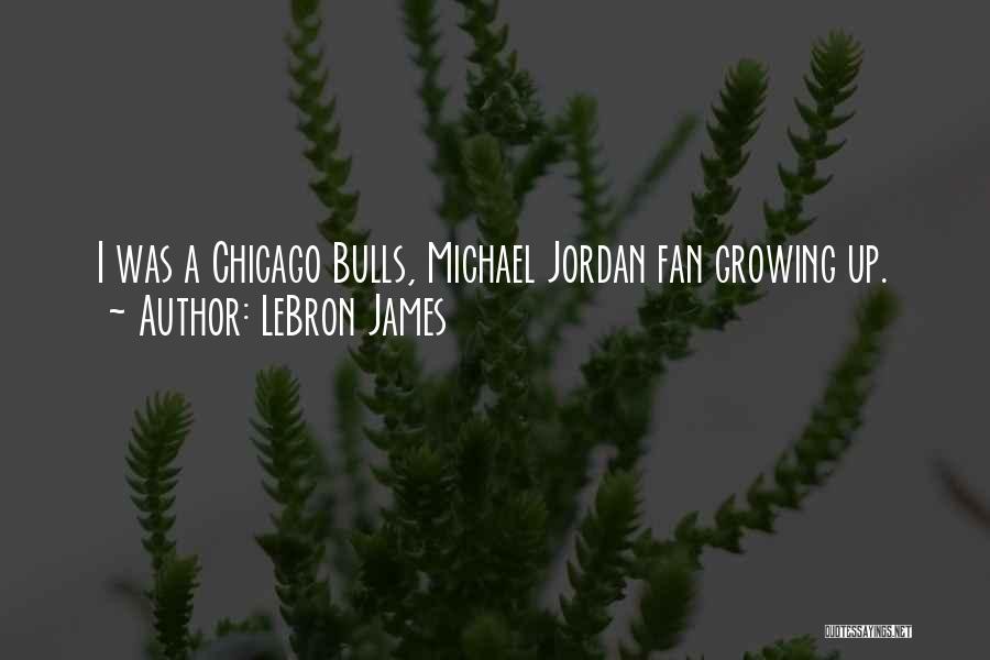 LeBron James Quotes: I Was A Chicago Bulls, Michael Jordan Fan Growing Up.