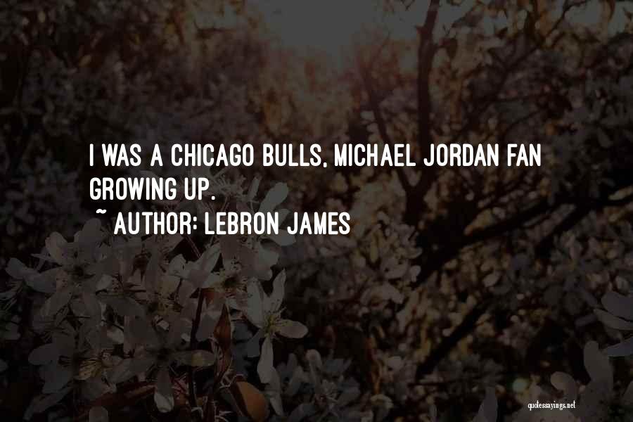 LeBron James Quotes: I Was A Chicago Bulls, Michael Jordan Fan Growing Up.