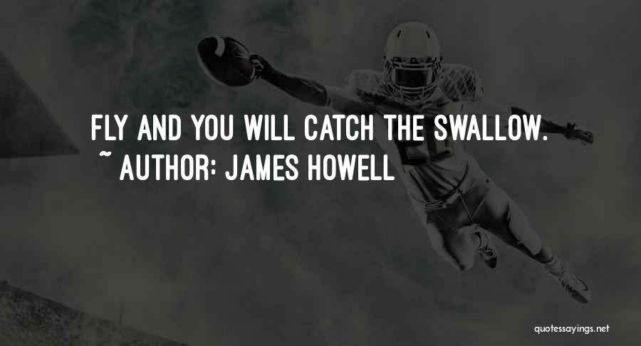 James Howell Quotes: Fly And You Will Catch The Swallow.