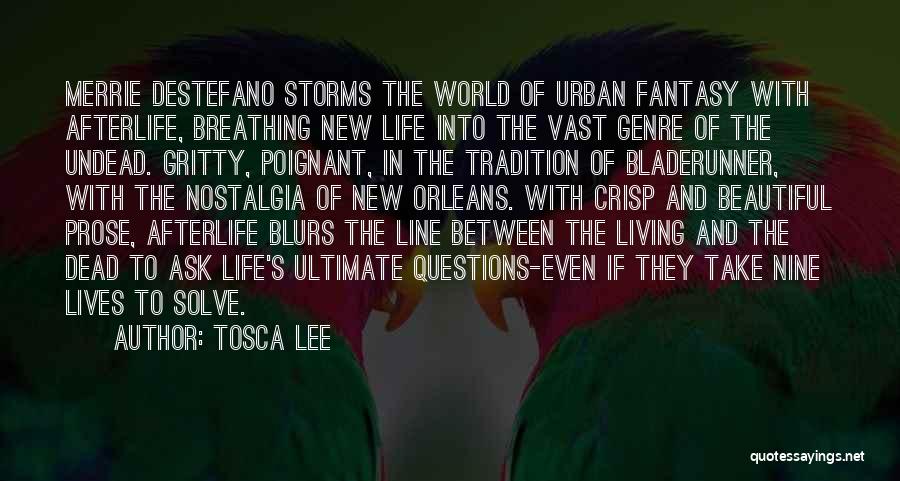 Tosca Lee Quotes: Merrie Destefano Storms The World Of Urban Fantasy With Afterlife, Breathing New Life Into The Vast Genre Of The Undead.