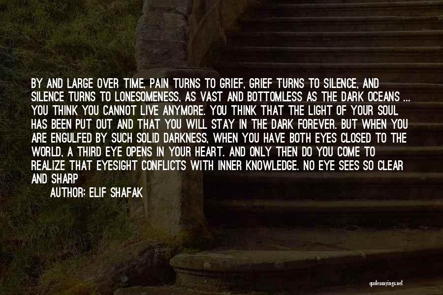 Elif Shafak Quotes: By And Large Over Time, Pain Turns To Grief, Grief Turns To Silence, And Silence Turns To Lonesomeness, As Vast