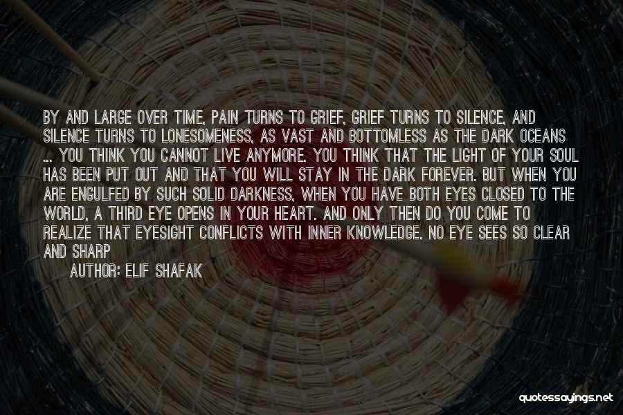 Elif Shafak Quotes: By And Large Over Time, Pain Turns To Grief, Grief Turns To Silence, And Silence Turns To Lonesomeness, As Vast