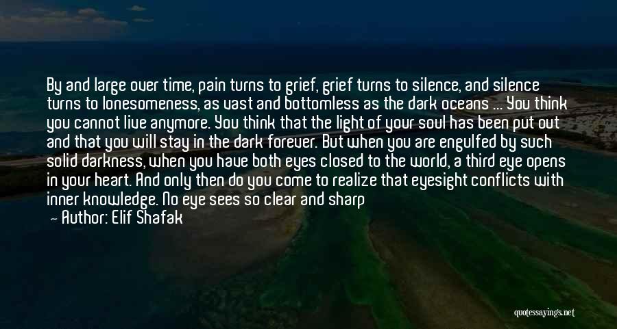 Elif Shafak Quotes: By And Large Over Time, Pain Turns To Grief, Grief Turns To Silence, And Silence Turns To Lonesomeness, As Vast