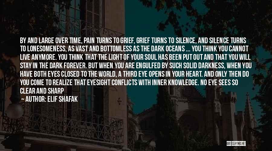 Elif Shafak Quotes: By And Large Over Time, Pain Turns To Grief, Grief Turns To Silence, And Silence Turns To Lonesomeness, As Vast