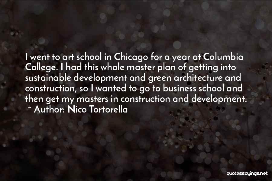 Nico Tortorella Quotes: I Went To Art School In Chicago For A Year At Columbia College. I Had This Whole Master Plan Of