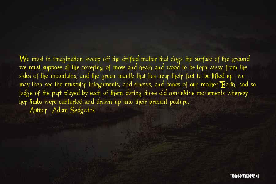 Adam Sedgwick Quotes: We Must In Imagination Sweep Off The Drifted Matter That Clogs The Surface Of The Ground; We Must Suppose All