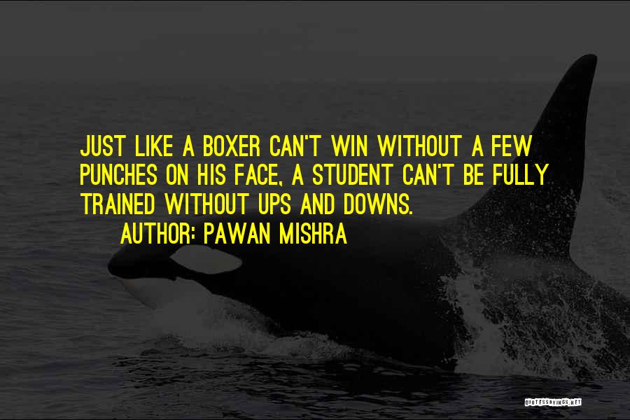 Pawan Mishra Quotes: Just Like A Boxer Can't Win Without A Few Punches On His Face, A Student Can't Be Fully Trained Without