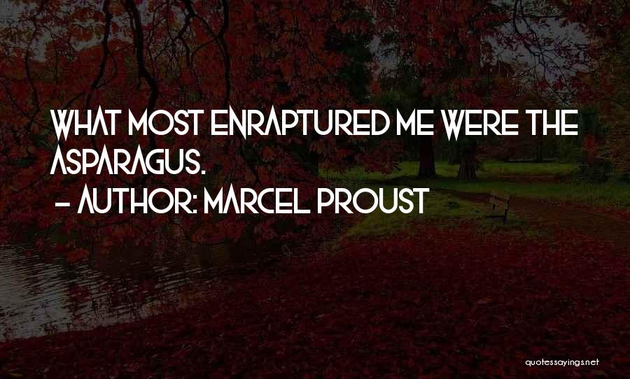 Marcel Proust Quotes: What Most Enraptured Me Were The Asparagus.