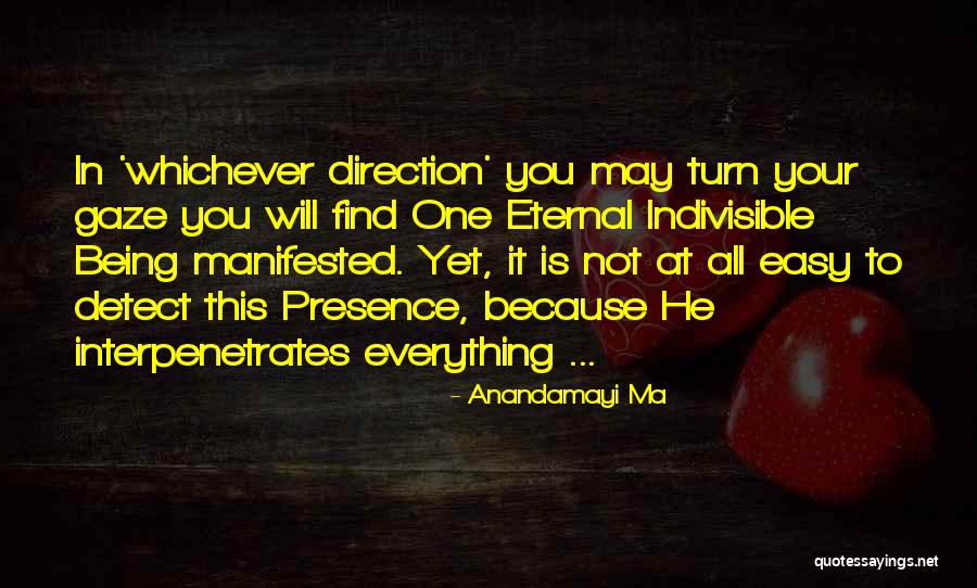 97th Regimental String Quotes By Anandamayi Ma