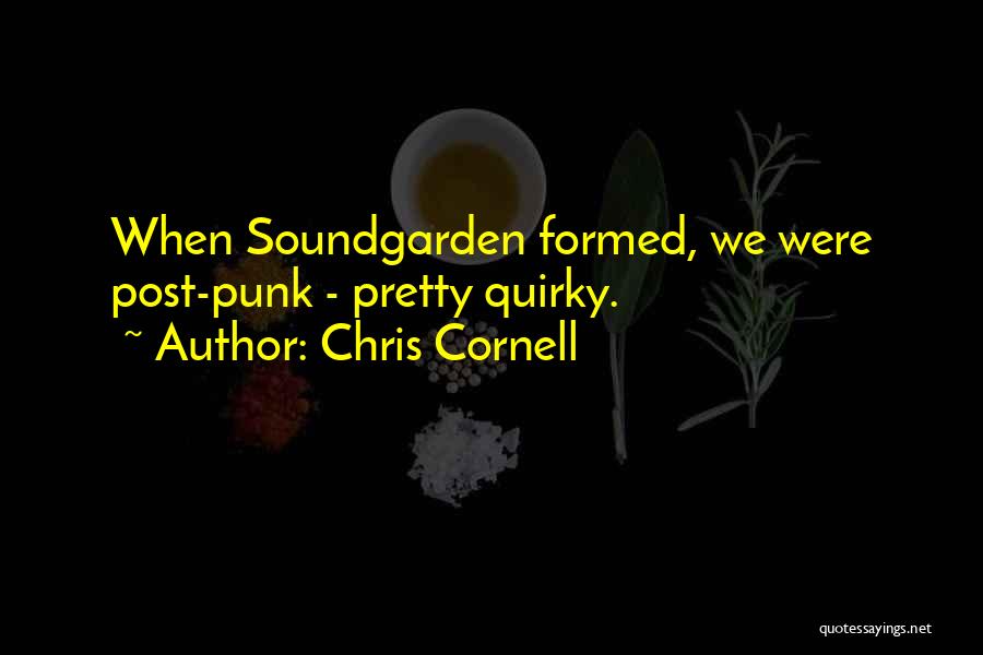 Chris Cornell Quotes: When Soundgarden Formed, We Were Post-punk - Pretty Quirky.