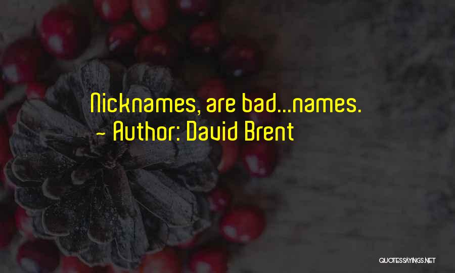 David Brent Quotes: Nicknames, Are Bad...names.