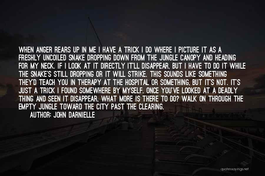 John Darnielle Quotes: When Anger Rears Up In Me I Have A Trick I Do Where I Picture It As A Freshly Uncoiled