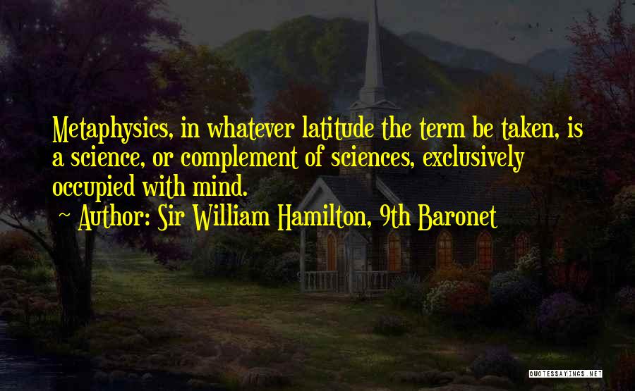 9th Wonder Quotes By Sir William Hamilton, 9th Baronet