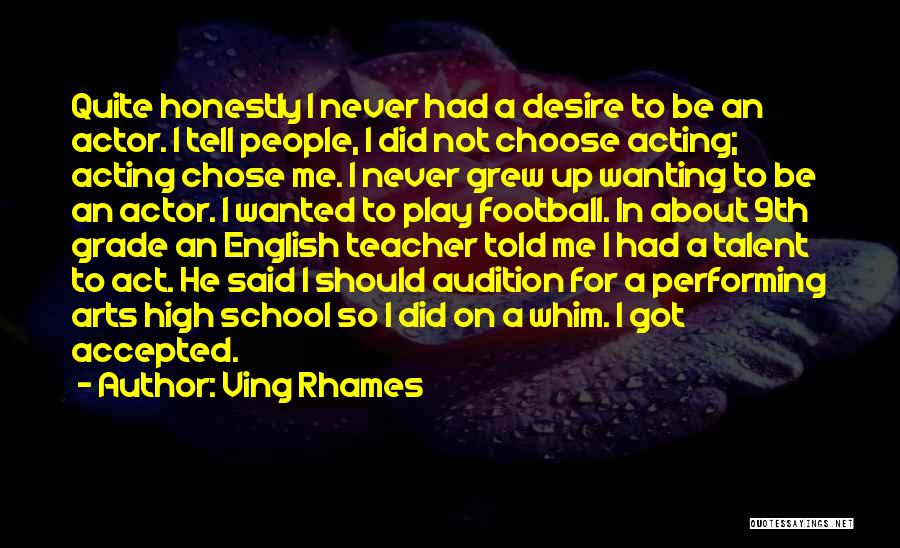 9th Wonder Quotes By Ving Rhames