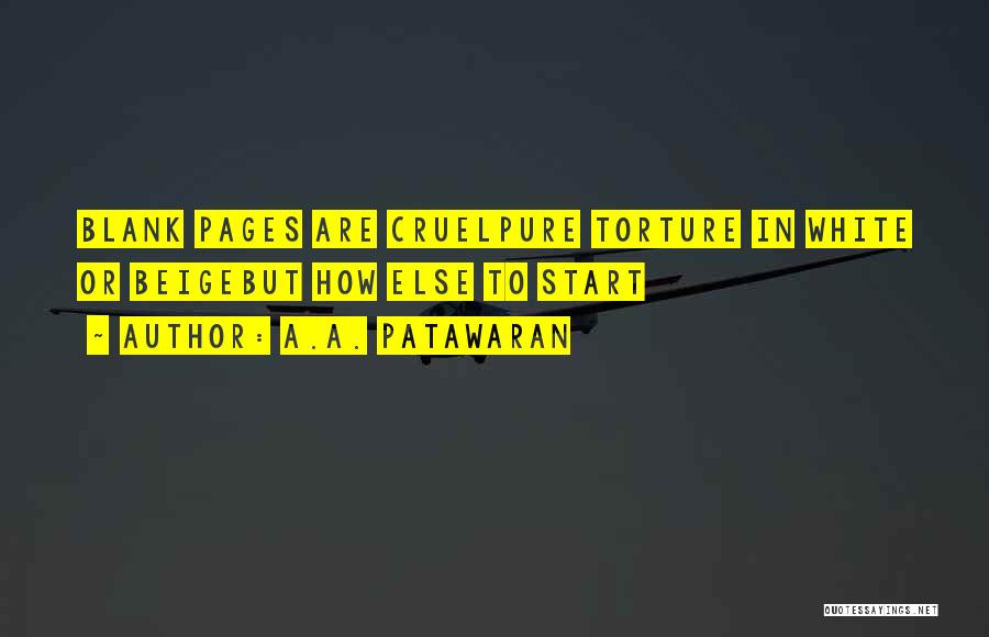 A.A. Patawaran Quotes 713524
