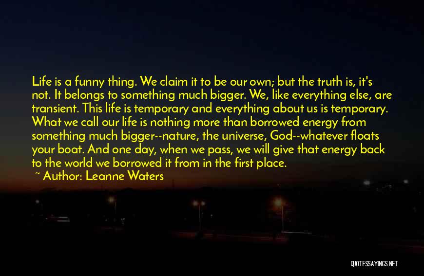 A.a. Recovery Quotes By Leanne Waters