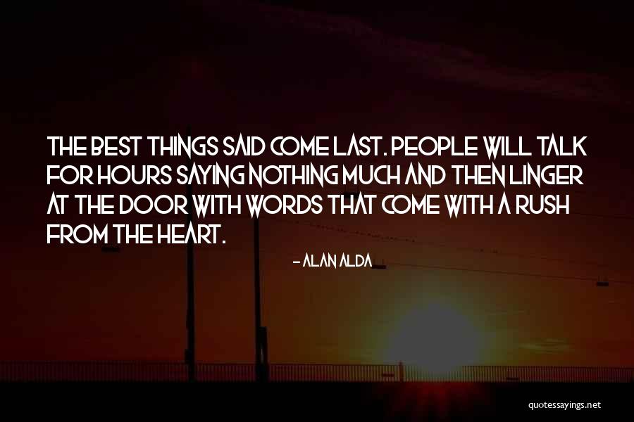 A Alda Quotes By Alan Alda