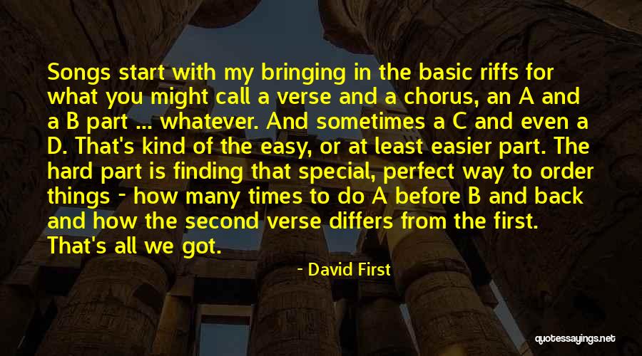 A And B The C Of D Quotes By David First A And B The C Of D Quotes By David First