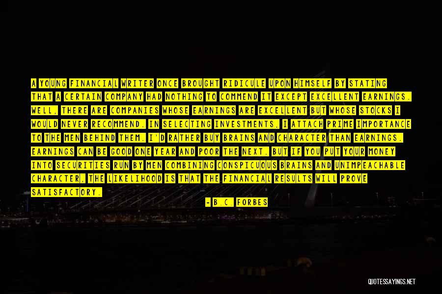 A B C Quotes By B.C. Forbes A B C Quotes By B.C. Forbes