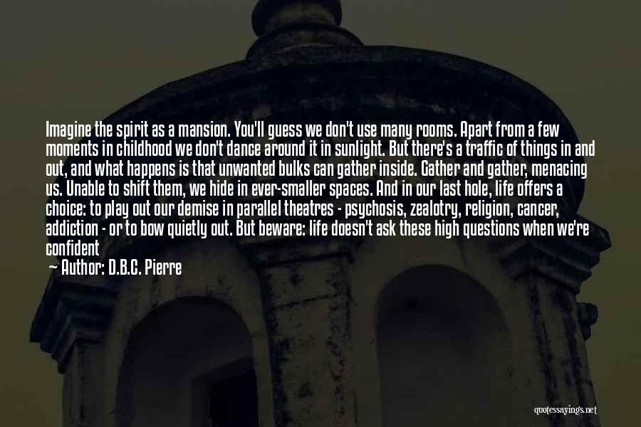 A B C Quotes By D.B.C. Pierre