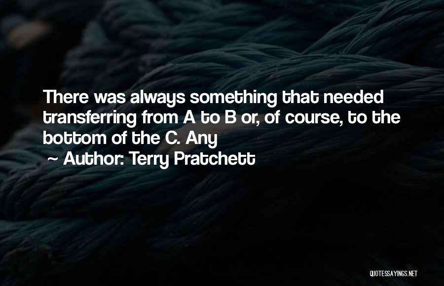 A B C Quotes By Terry Pratchett