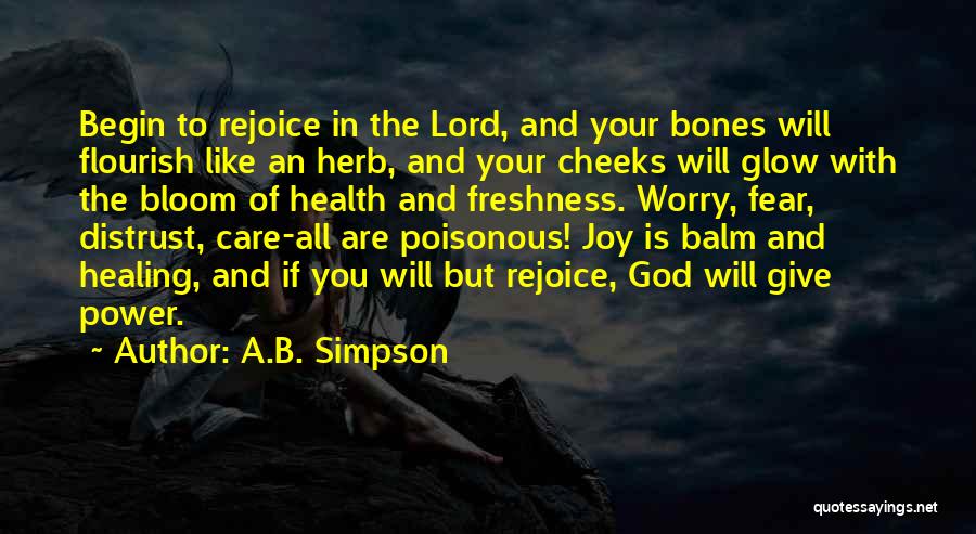 A.B. Simpson Quotes 1365428