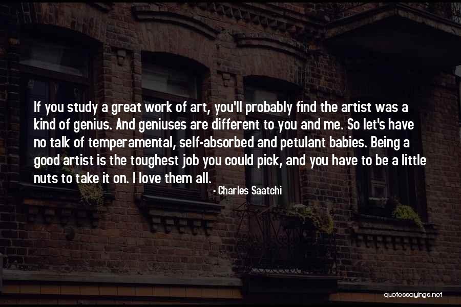 A Babies Love Quotes By Charles Saatchi