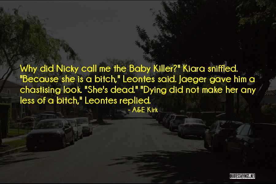 A Baby Dying Quotes By A&E Kirk