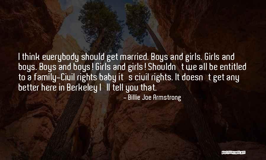 A Baby Girl Quotes By Billie Joe Armstrong