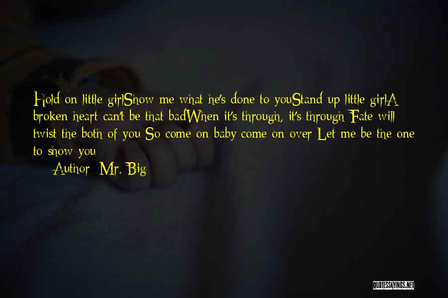 A Baby Girl Quotes By Mr. Big