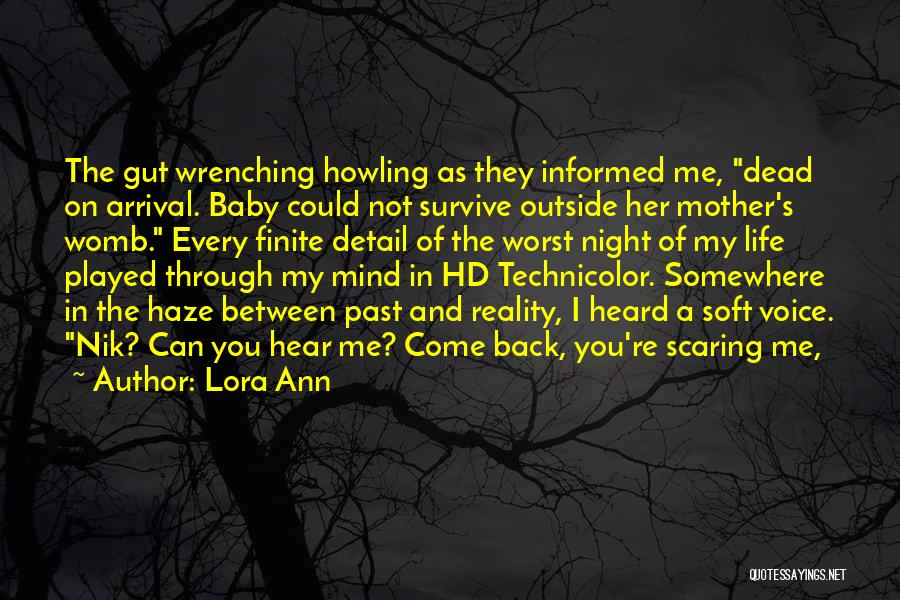 A Baby In The Womb Quotes By Lora Ann