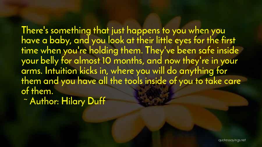 A Baby Quotes By Hilary Duff