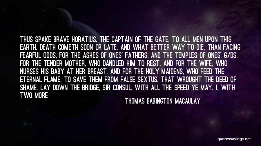 A Baby's Death Quotes By Thomas Babington Macaulay A Baby's Death Quotes By Thomas Babington Macaulay