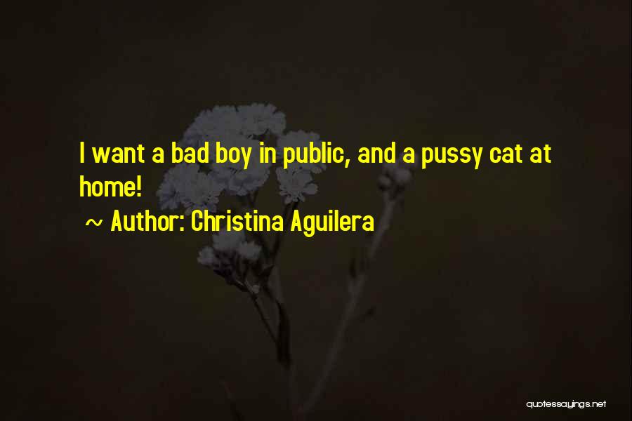 A Bad Boy Quotes By Christina Aguilera