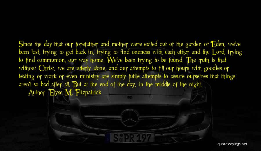 A Bad Day At Work Quotes By Elyse M. Fitzpatrick