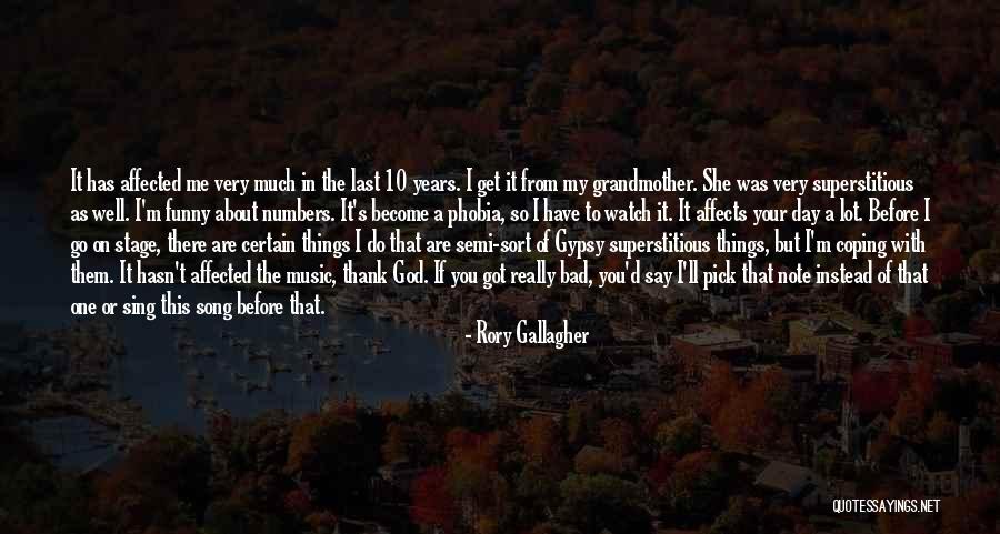 A Bad Day Funny Quotes By Rory Gallagher