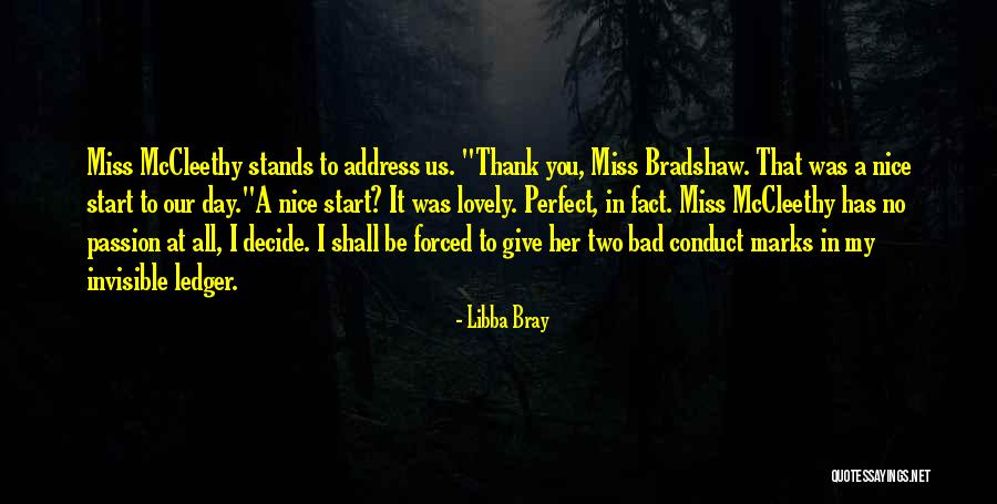 A Bad Day Quotes By Libba Bray