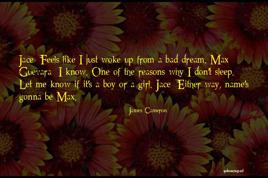 A Bad Dream Quotes By James Cameron