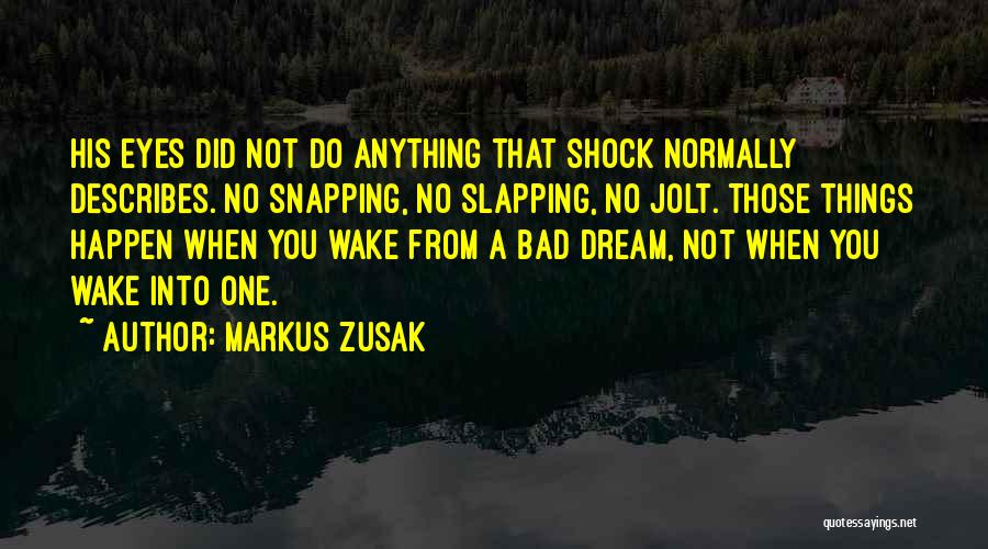 A Bad Dream Quotes By Markus Zusak