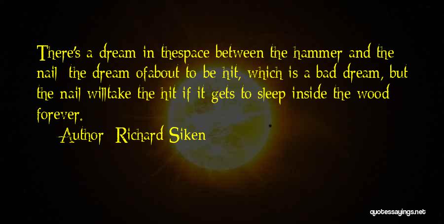 A Bad Dream Quotes By Richard Siken
