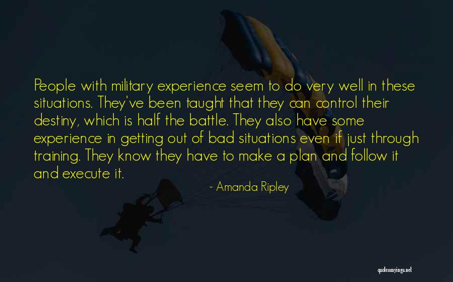 A Bad Experience Quotes By Amanda Ripley A Bad Experience Quotes By Amanda Ripley