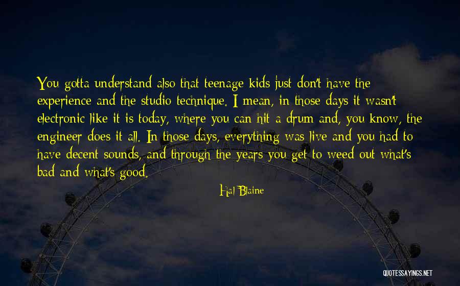 A Bad Experience Quotes By Hal Blaine A Bad Experience Quotes By Hal Blaine