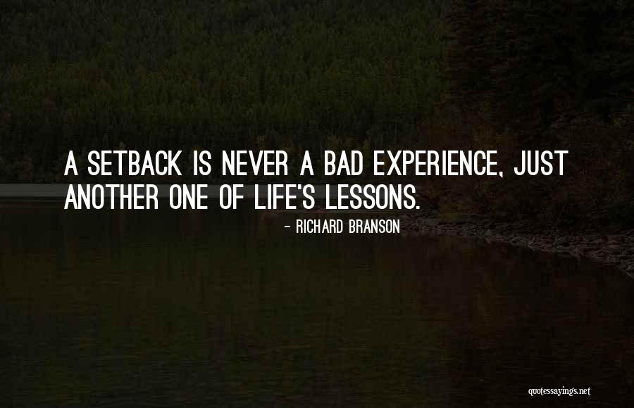 A Bad Experience Quotes By Richard Branson A Bad Experience Quotes By Richard Branson