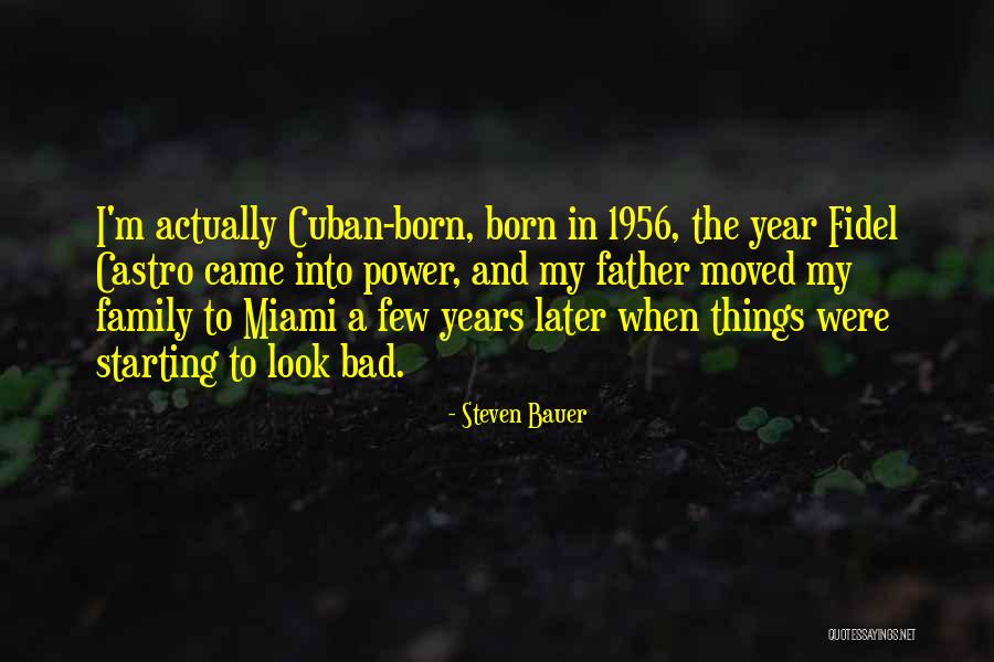 A Bad Family Quotes By Steven Bauer A Bad Family Quotes By Steven Bauer