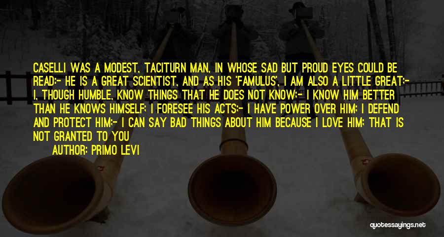 A Bad Man Quotes By Primo Levi