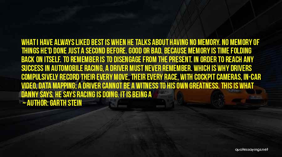 A Bad Memory Quotes By Garth Stein