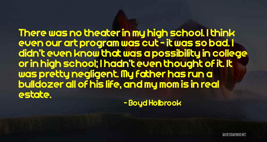 A Bad Mom Quotes By Boyd Holbrook